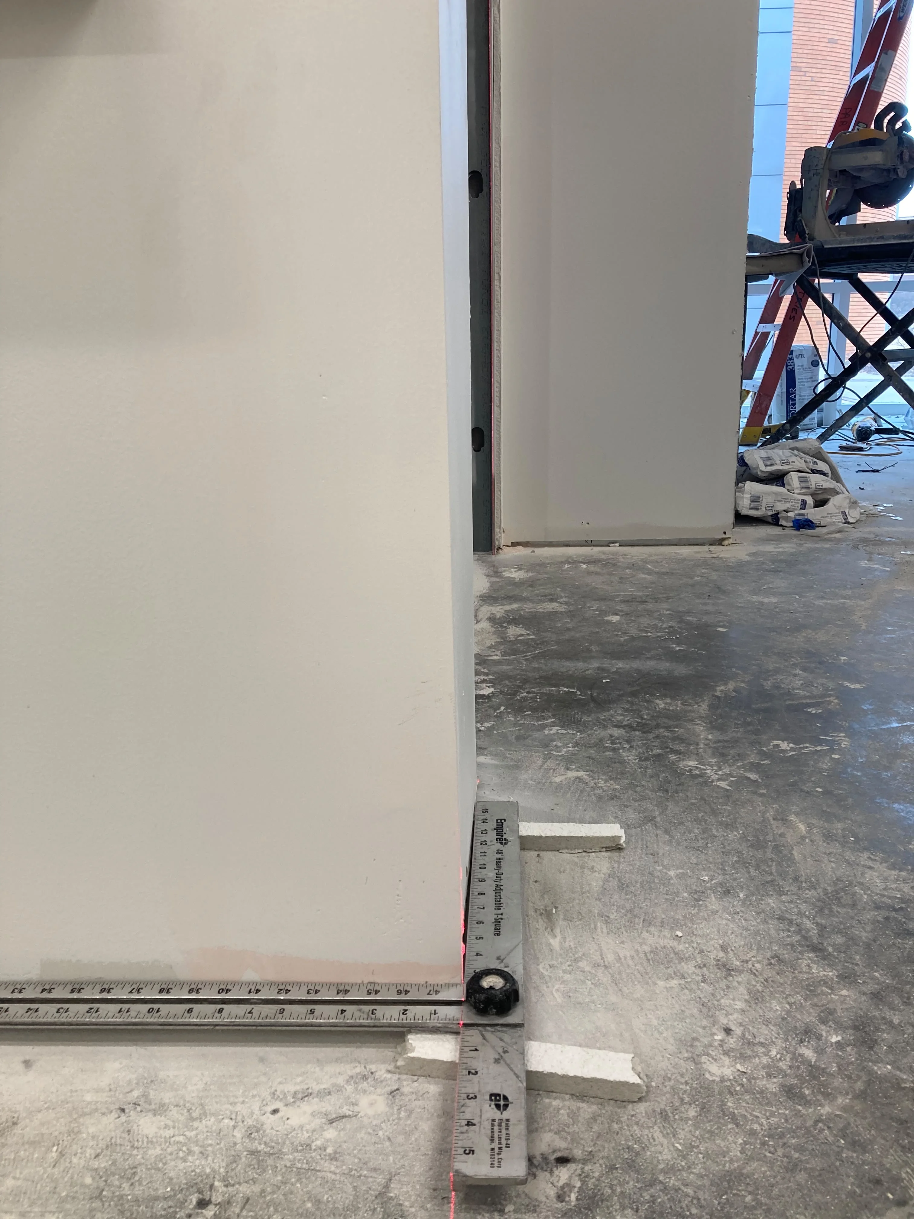 Commercial drywall and framing work by Camacho's Construction