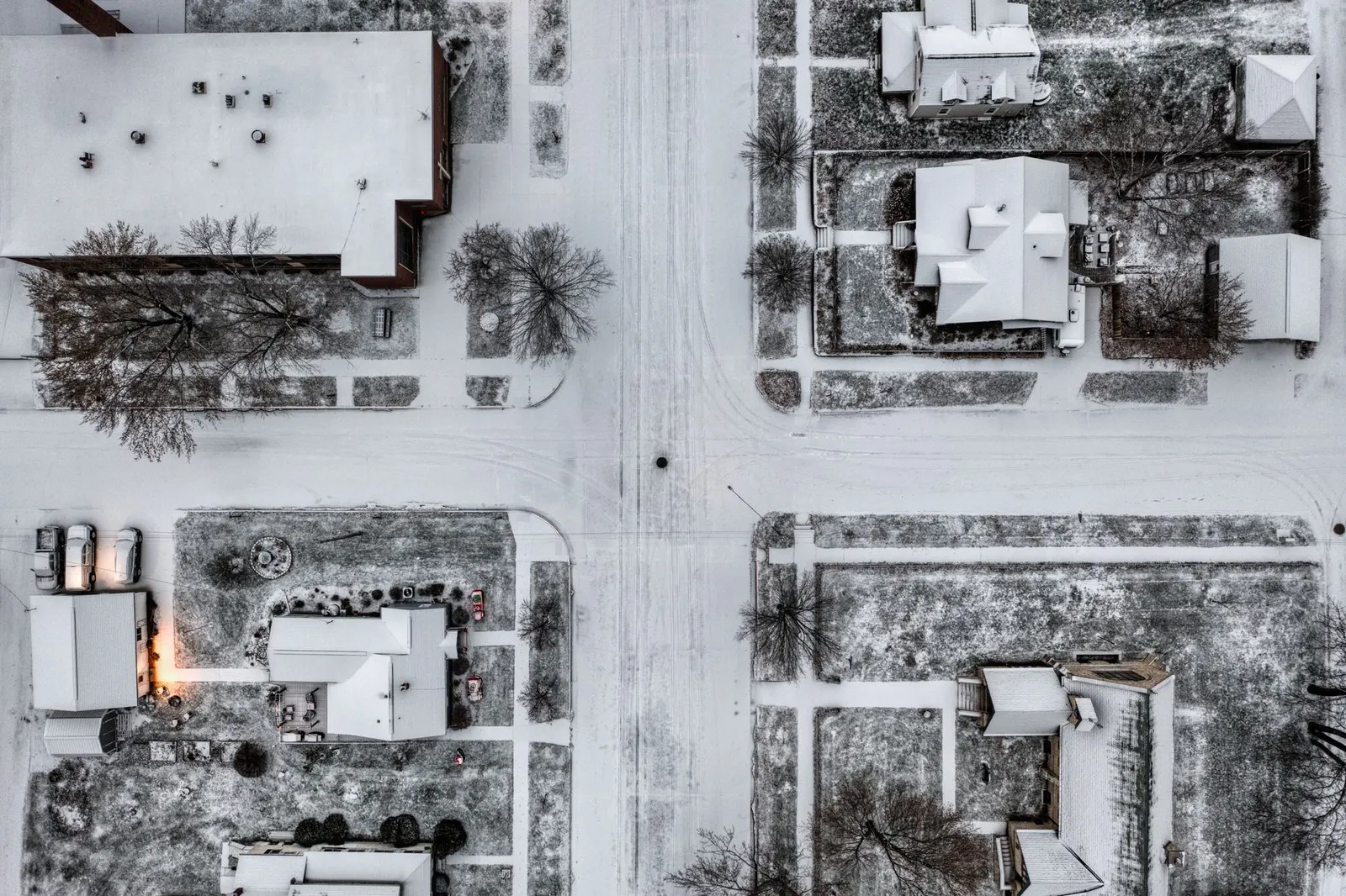 Residential neighborhood in Des Moines, Iowa